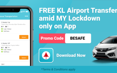 Coronavirus: Free KL Airport Transfer! Offer valid until 22 March!